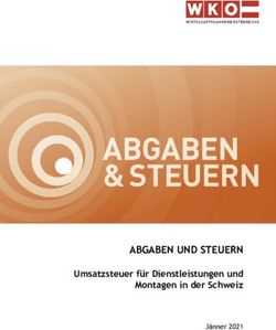 ABGABEN UND STEUERN Umsatzsteuer f&uuml;r Dienstleistungen und Montagen in der Schweiz - WKO