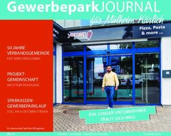 GEWERBEPARKJOURNAL - TOMTOM PR AGENTUR