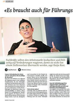 "Es braucht auch f&uuml;r F&uuml;hrungs kr&auml;fte Teilzeitjobs" - CHESS