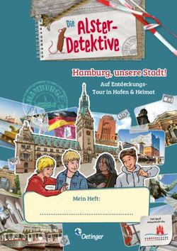 Hamburg, unsere Stadt! - Auf Entdeckungs- Tour in Hafen & Heimat - Mein Heft: Alster-Detektive