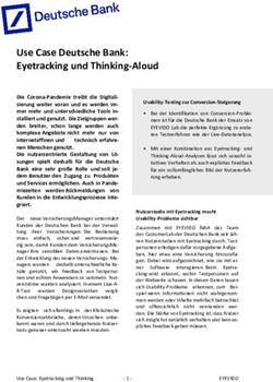 Use Case Deutsche Bank: Eyetracking und Thinking-Aloud - Eyevido