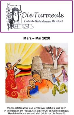 M&auml;rz - Mai 2020 - Michelbach