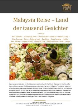 Malaysia Reise - Land der tausend Gesichter