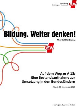 Auf dem Weg zu A 13: Eine Bestandsaufnahme zur Umsetzung in den Bundesl&auml;ndern - Stand: 30. September 2020