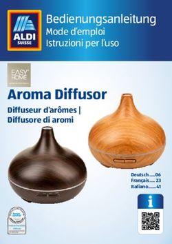 Aroma Diffusor Diffuseur d'ar&ocirc;mes | Diffusore di aromi - Wachsmuth & Krogmann