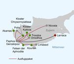 Zypern - Aphrodites Erbe - Gruppenreise Pro Person im DZ ab € 1.170 - MKR-Reisen