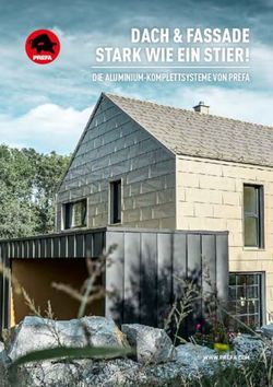 DACH & FASSADE STARK WIE EIN STIER! - DIE ALUMINIUM-KOMPLETTSYSTEME VON PREFA - WWW.PREFA.COM