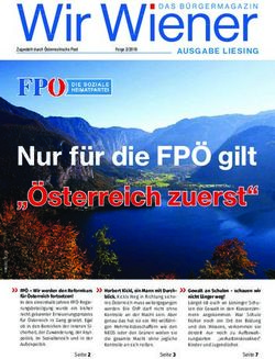 Nur für die FPÖ gilt "Österreich zuerst" - AUSGABE LIESING - FPÖ Liesing