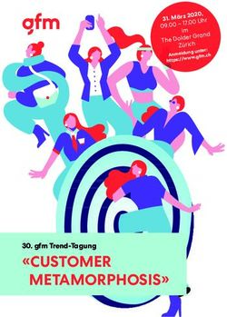 "CUSTOMER METAMORPHOSIS" - gfm Trend-Tagung