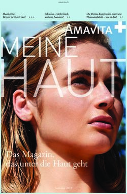 Das Magazin, das unter die Haut geht - Sommer 2019