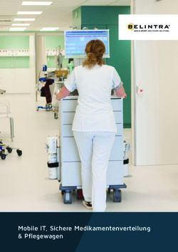 Mobile IT, Sichere Medikamentenverteilung & Pflegewagen