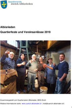 Albisrieden Quartierfeste und Vereinsanl&auml;sse 2019 - Quartierverein ...