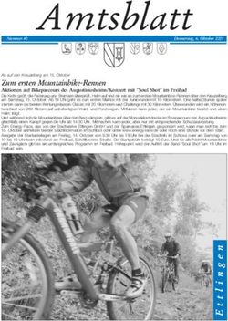 Zum ersten Mountainbike-Rennen - Stadt Ettlingen