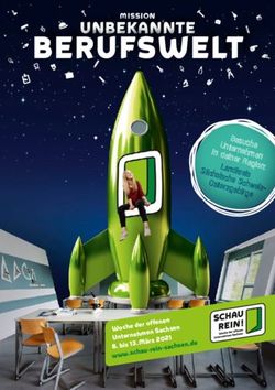 BERUFSWELT MISSION - Unternehmen Sachsen