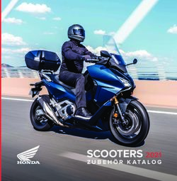 SCOOTERS 2021 ZUBEH&Ouml;R KATALOG - Honda