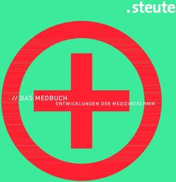 DAS MEDBUCH ENT WICKLUNGEN DER MEDIZINTECHNIK - STEUTE