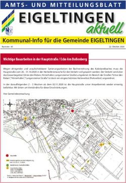 EIGELTINGEN AMTS- UND MITTEILUNGSBLATT - Gemeinde ...