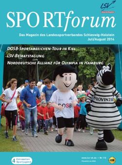 SPORTforum DOSB-Sportabzeichen-Tour in Kiel LSV-Beiratstagung Norddeutsche Allianz f&uuml;r Olympia in Hamburg