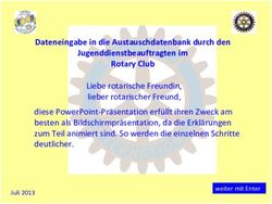 Dateneingabe in die Austauschdatenbank durch den Jugenddienstbeauftragten im Rotary Club