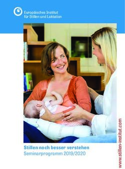 Stillen noch besser verstehen Seminarprogramm 2019/2020 - Europ&auml;isches Institut f&uuml;r Stillen und Laktation