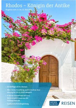 Rhodos - Königin der Antike - WESER-KURIER Leserreisen