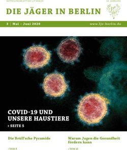 DIE J&Auml;GER IN BERLIN - COVID-19 UND UNSERE HAUSTIERE SEITE 5 - LJV Berlin
