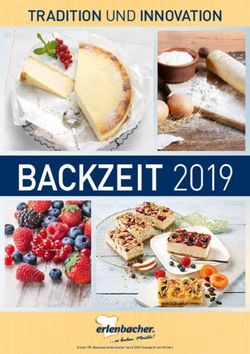 BACKZEIT 2019 - TRADITION UND INNOVATION - K&Uuml;CHE: Fachmagazin f&uuml;r ...