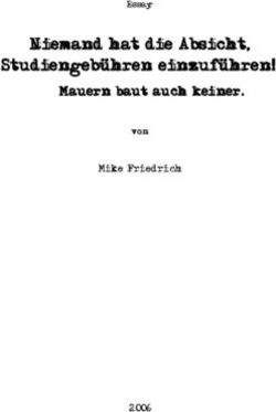 Niemand hat die Absicht, Studiengeb&uuml;hren einzuf&uuml;hren! - Mauern baut auch keiner. Mike Friedrich