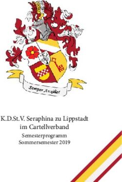 K.D.St.V. Seraphina zu Lippstadt im Cartellverband - Semesterprogramm Sommersemester 2019 - KD St.V Seraphina zu Lippstadt im CV