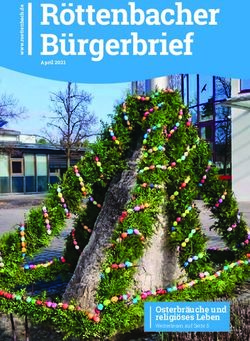 Röttenbacher Bürgerbrief - Osterbräuche und religiöses Leben Weiterlesen auf Seite 5 - Gemeinde Röttenbach