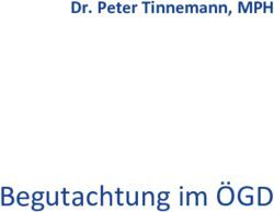 Begutachtung im &Ouml;GD - Dr. Peter Tinnemann, MPH - SalusCon