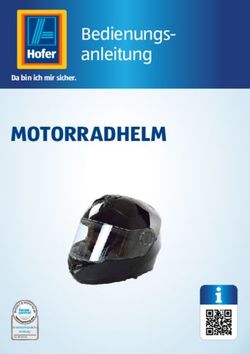 MOTORRADHELM Bedienungs-anleitung - Da bin ich mir sicher - Hofer