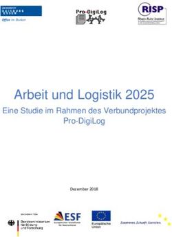 Arbeit und Logistik 2025 - Eine Studie im Rahmen des Verbundprojektes Pro-DigiLog - Rhein-Ruhr-Institut für ...