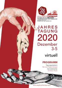 Virtuell PROGRAMM www.oegdv-jahrestagung.at - &Ouml;GDV