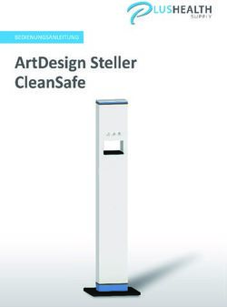 ARTDESIGN STELLER CLEANSAFE - BEDIENUNGSANLEITUNG