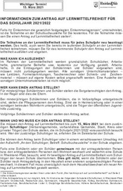 INFORMATIONEN ZUM ANTRAG AUF LERNMITTELFREIHEIT FÜR DAS SCHULJAHR 2021/2022 - rlp.de