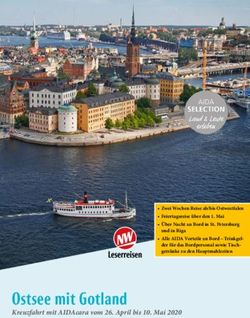 Ostsee mit Gotland Kreuzfahrt mit AIDAcara vom 26. April bis 10. Mai 2020 - NW Leserreisen