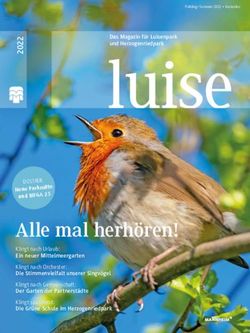 Alle mal herh&ouml;ren! - Luisenpark Mannheim