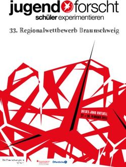 Regionalwettbewerb Braunschweig - Dieses Jahr Virtuell 27. + 28. Februar 2021 - Die ...