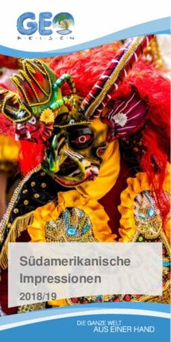 S&uuml;damerikanische Impressionen 2018/19 - GEO Reisen