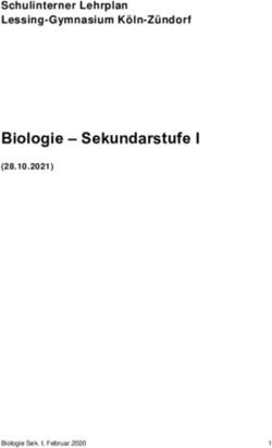Biologie - Sekundarstufe I - Schulinterner Lehrplan Lessing-Gymnasium K&ouml;ln-Z&uuml;ndorf - Lessing-gymnasium.eu