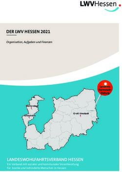 DER LWV HESSEN 2021 Organisation, Aufgaben und Finanzen - LANDESWOHLFAHRTSVERBAND HESSEN
