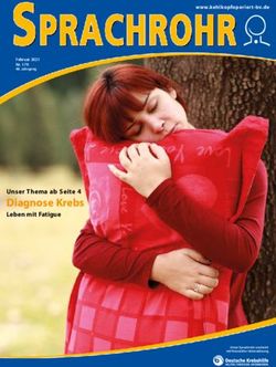 Diagnose Krebs Unser Thema ab Seite 4 - www.kehlkopfoperiert-bv.de - Bundesverband der Kehlkopfoperierten eV