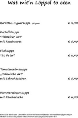 Wat mit n L&ouml;ppel to eten - STRANDHOTEL St. Peter-Ording
