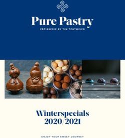 Winterspecials 2020/2021 - ENJOY YOUR SWEET JOURNEY - Pure Pastry