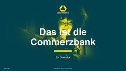 Das ist die Commerzbank - Ein &Uuml;berblick