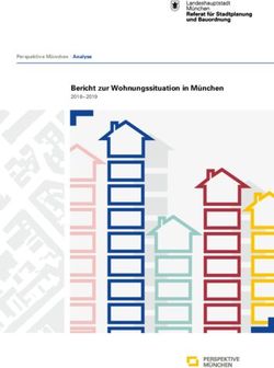 Bericht zur Wohnungssituation in München 2018 - 2019 Perspektive München | Analyse - muenchen.de