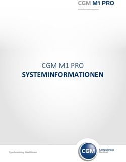 SYSTEMINFORMATIONEN CGM M1 PRO