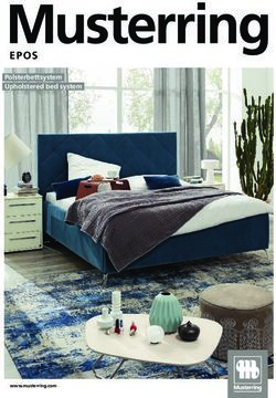 EPOS Polsterbettsystem Upholstered bed system - Musterring