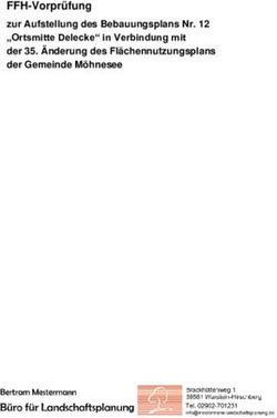 "Ortsmitte Delecke" in Verbindung mit - zur Aufstellung des Bebauungsplans Nr. 12